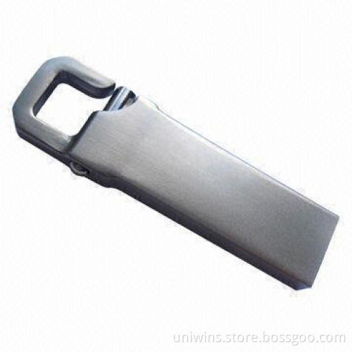 USB Flash Drive with Hot-swap Capability and Up to 16GB Memory Capacity